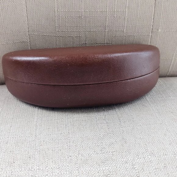 Maui Jim Eyeglasses Case Brown Hard Case for Sunglasses Glasses Case only - Picture 9 of 11